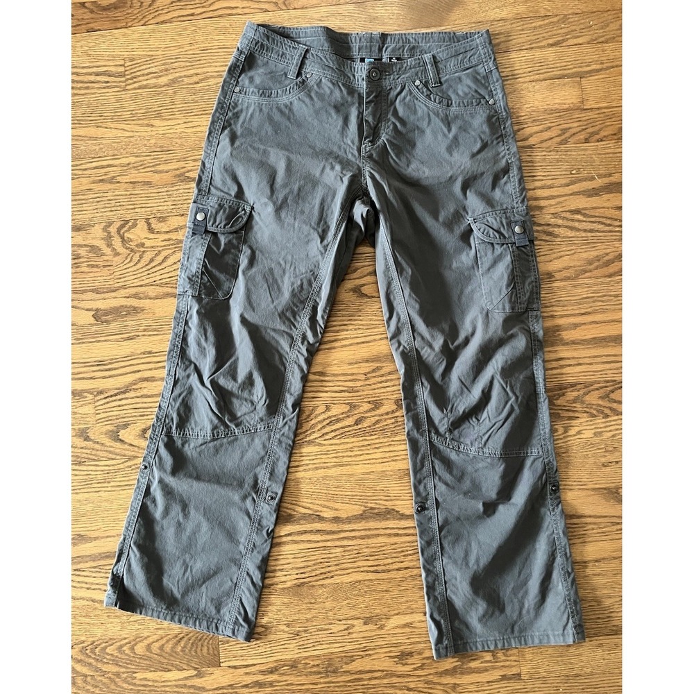Kuhl Splash Roll-Up Pants Women's 12 Regular Vintage Patina Dye Gorpcore